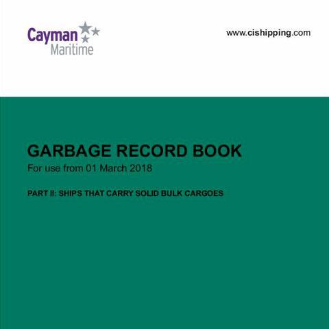 Cover of Garbage Record Book Part 2