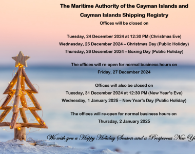 MACI Holiday Office Hours
